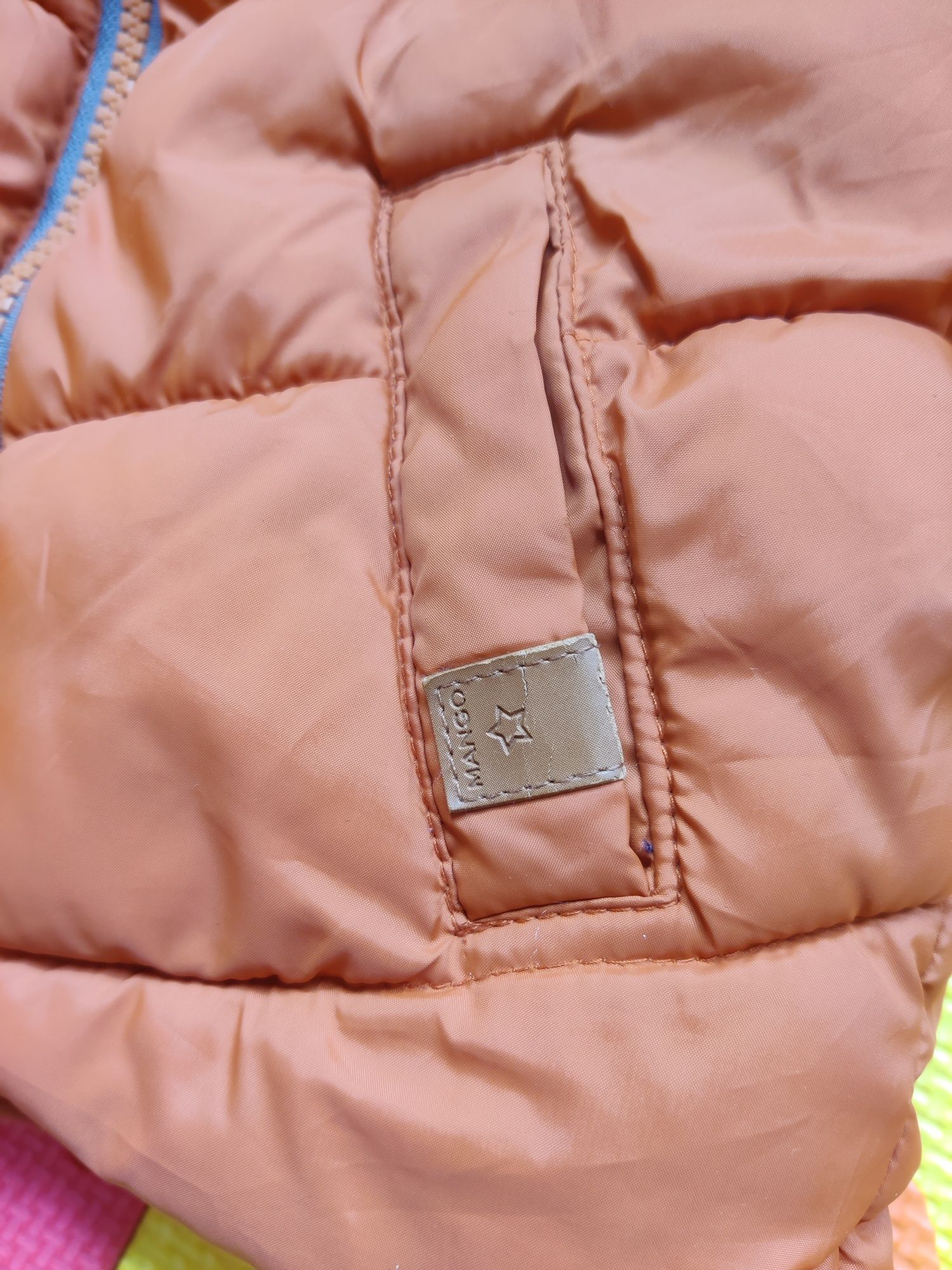 Бебешко/детско яке Mango и комплект шапка с ръкавици H&M