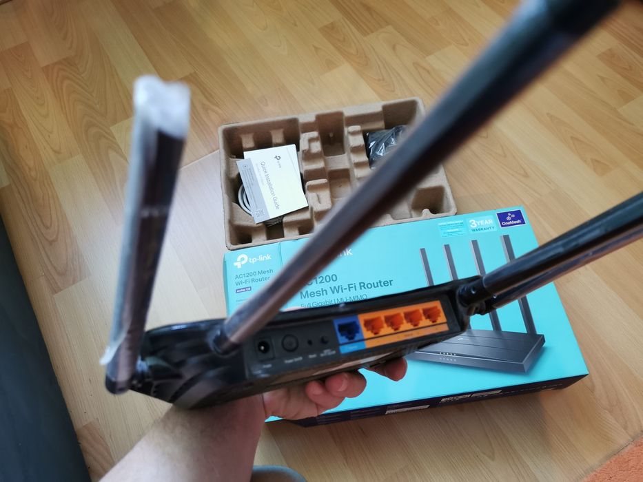 Router Tp - link dual band gigabit Mu mimo C6 Ac 1200,