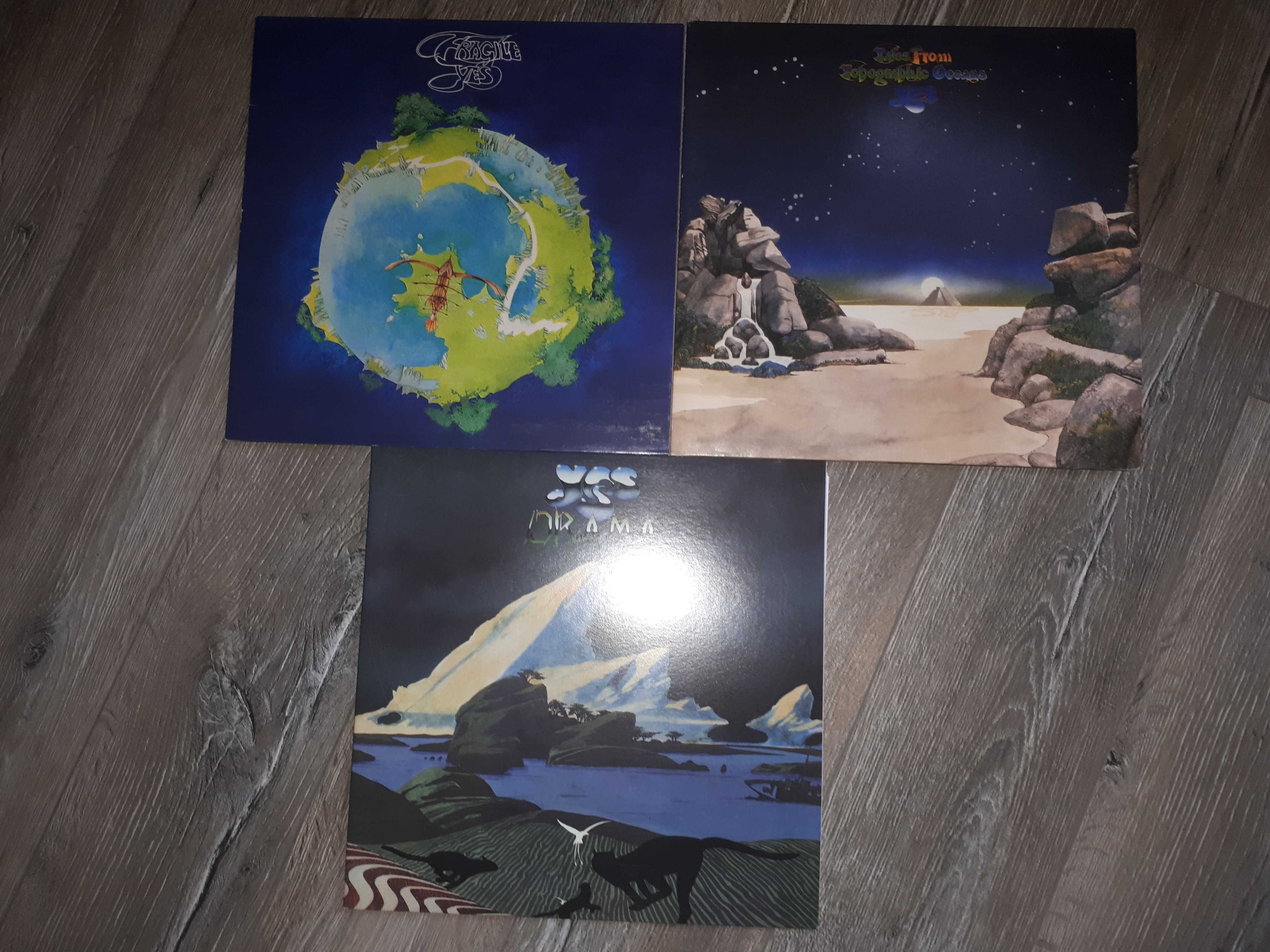 Viniluri Yes și Alan Parsons