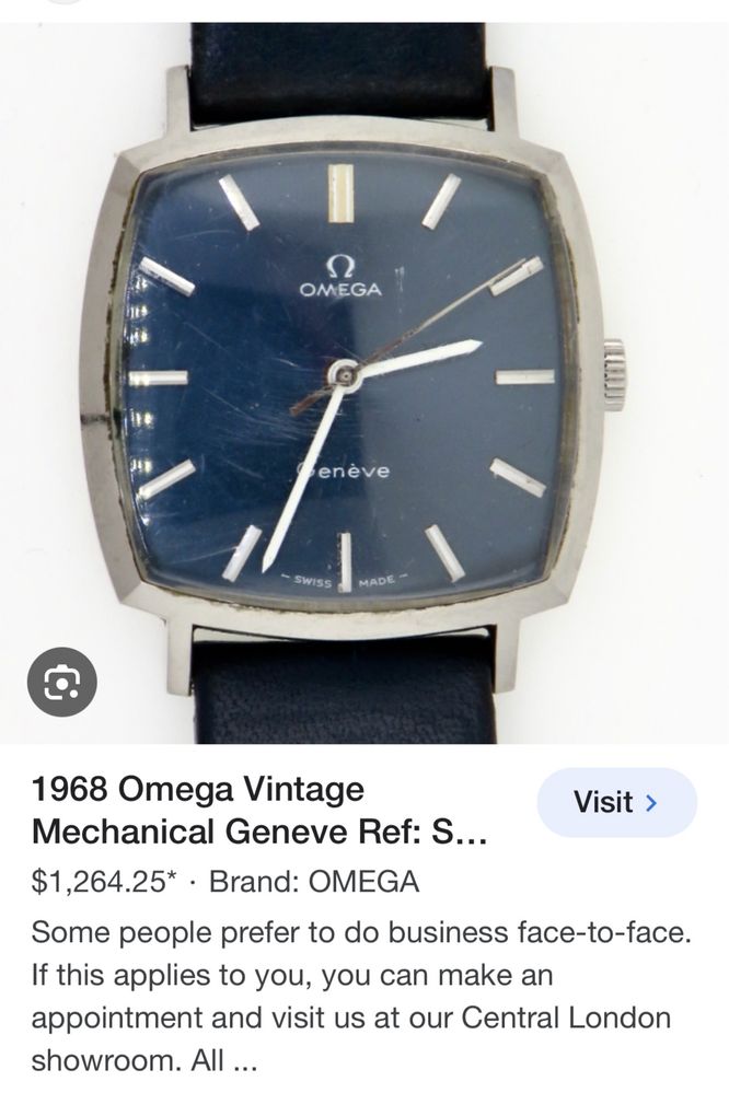 Omega Geneve vintage дамски часовник