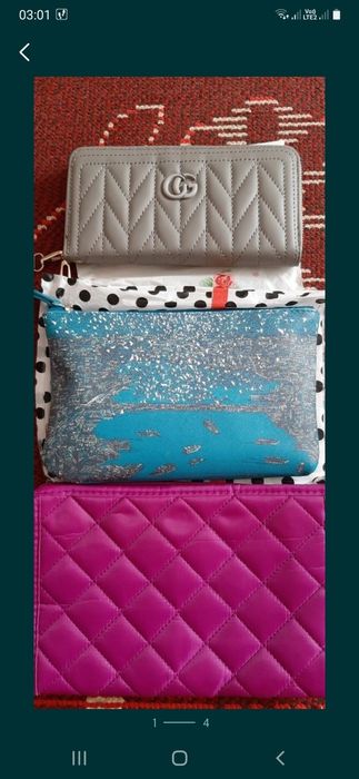 Клатч- сумка и косметички