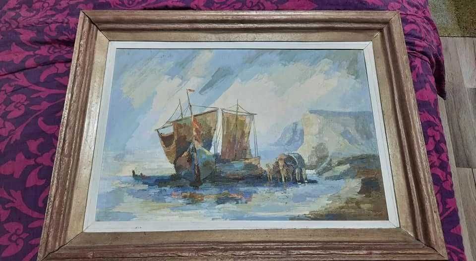 Lot vintage de 8 picturi 5