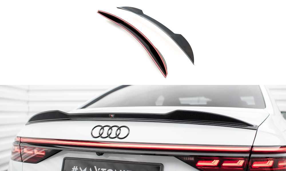 Pachet Prelungiri Audi A8 D5 S-Line Maxton Design negru lucios