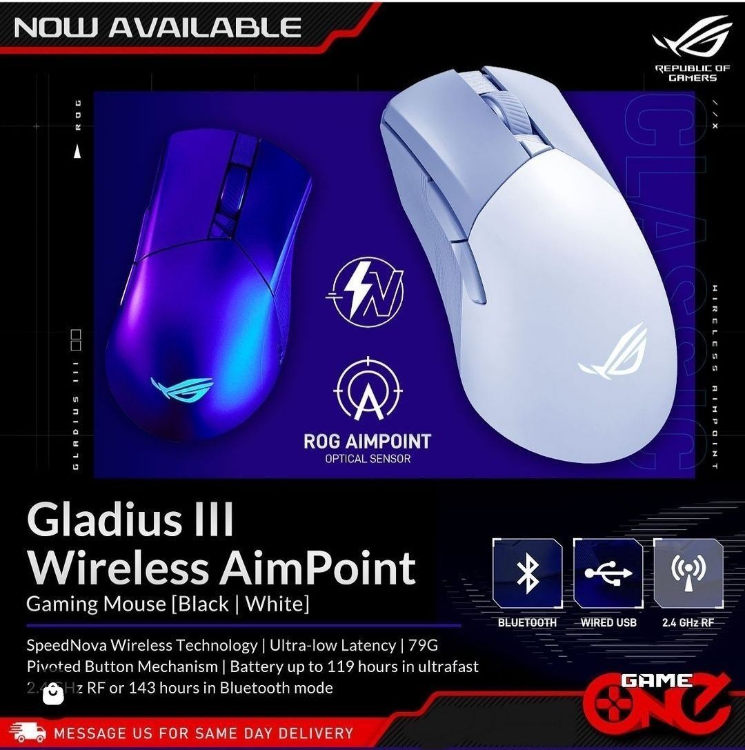 Asus Rog Gladius 3 Wireless СКИДКА Беспроводная мышка/мышь