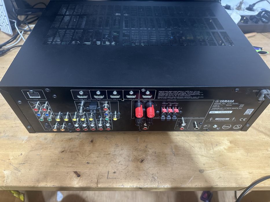 Receiver yamaha alimentare la 220v