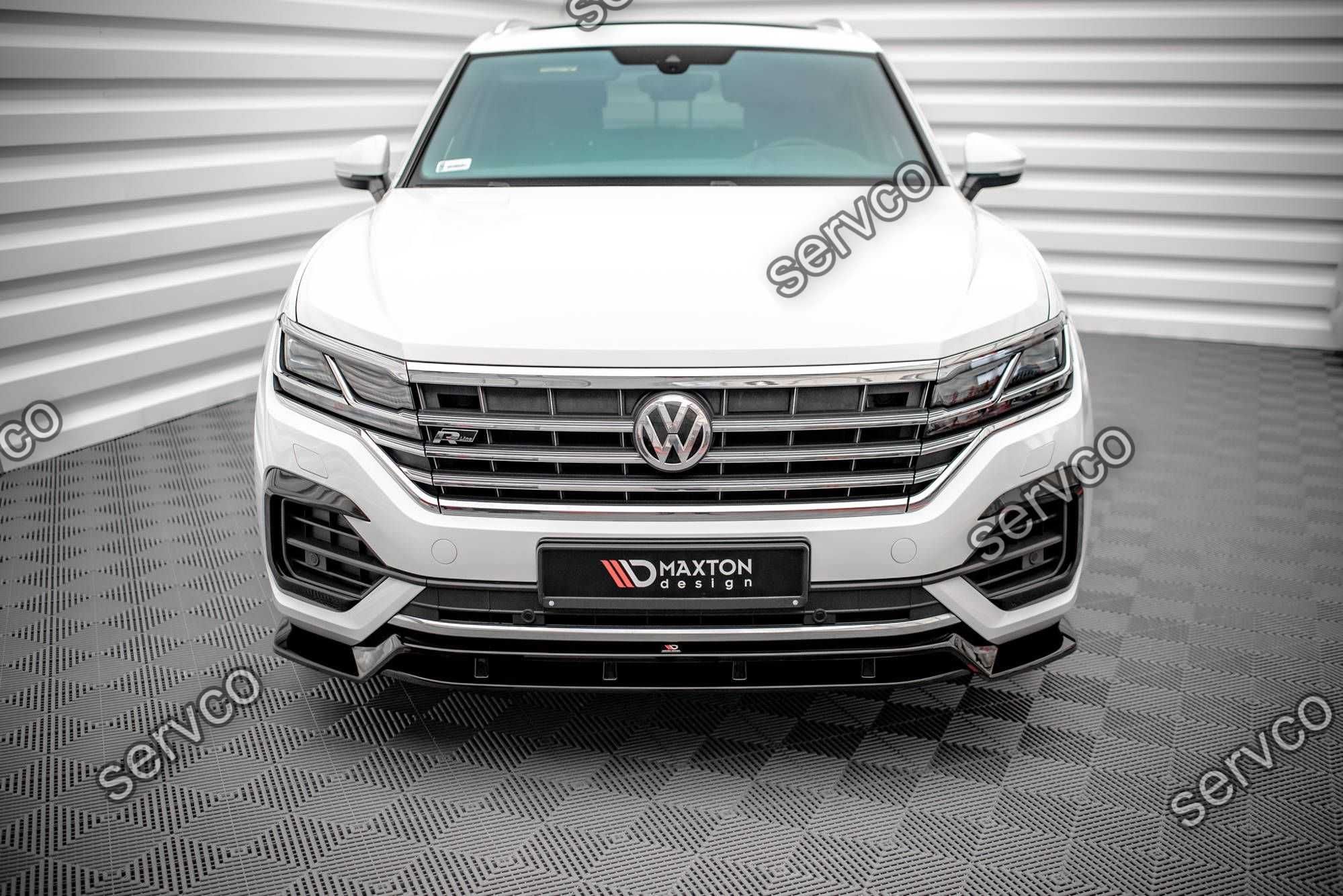 Prelungire bara fata VW Touareg R-Line Mk3 2018- v1 - Maxton Design