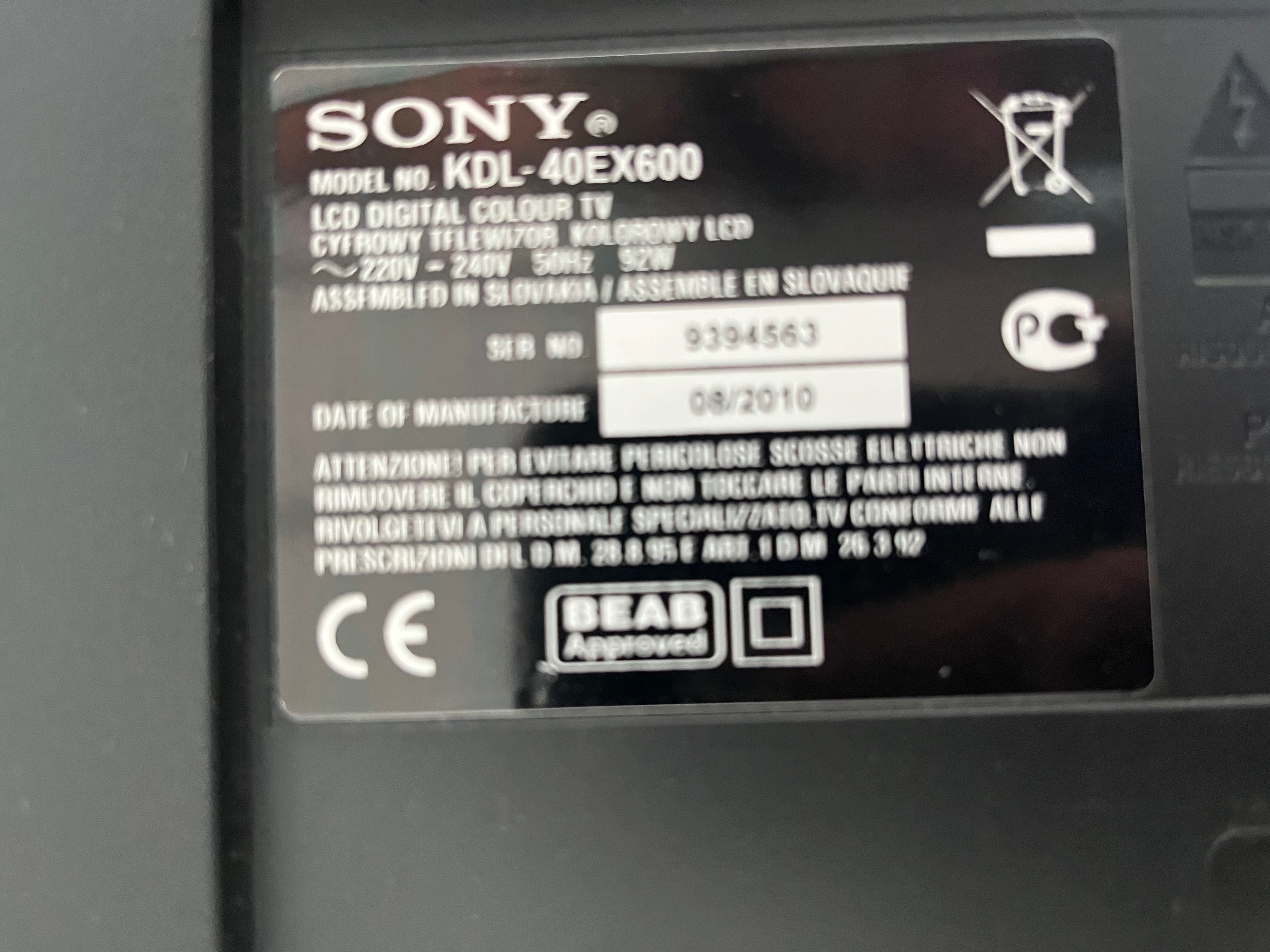 Tv Sony led full hd in stare buna de funcționare