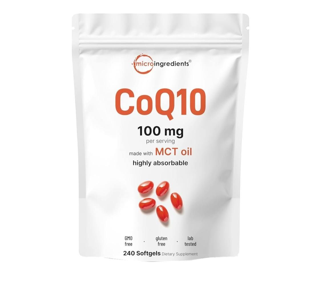 Coq10,koenzim,коэнзим,100 mg,240 softgel,+MCT oil,Sifatli Va barakali