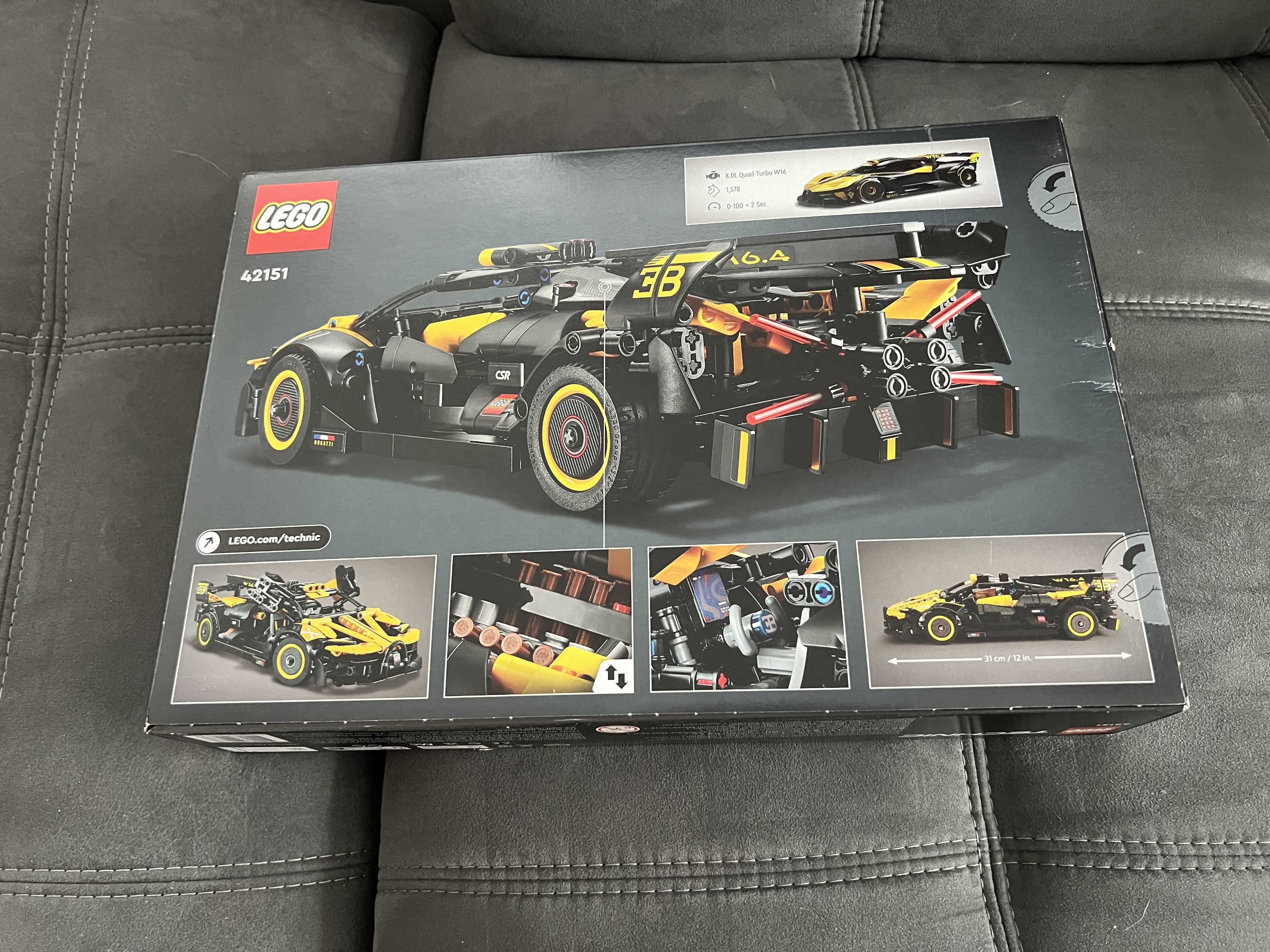 Продавам Lego 42151 Technic Bugatti Bolide