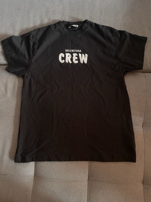 Мъжка тениска balenciaga crew