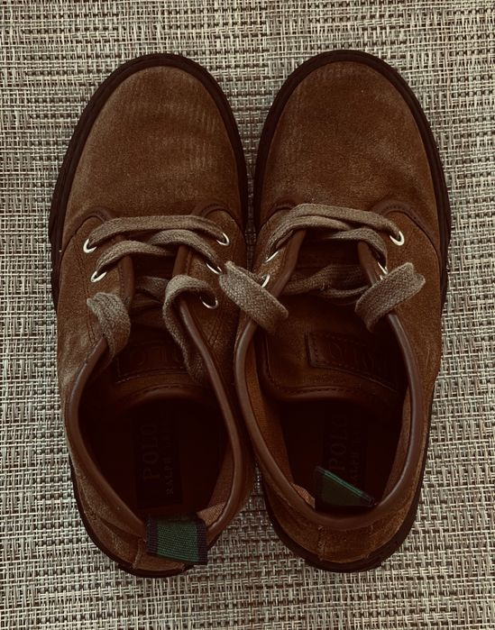 Мега удобни луксозни боти Polo Ralph Lauren Chett Suede Chukka Boots