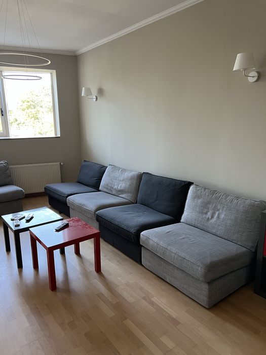 Canapea din 5 corpuri individuale, huse detasabile