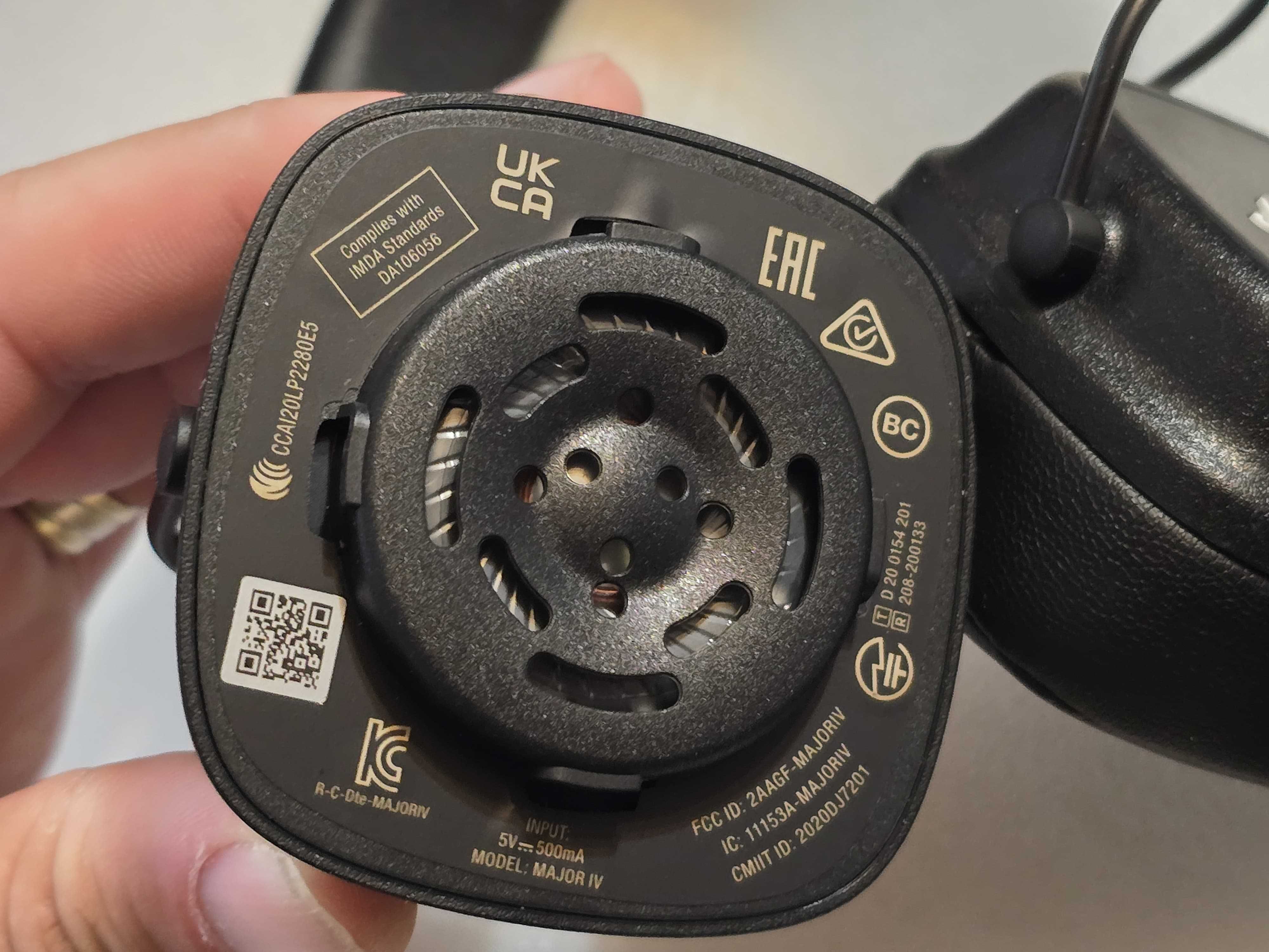 Casti MARSHALL Major IV, Bluetooth On-ear Microfon, Incarcare Wireless