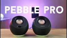 Тонколони Creative PEBBLE PRO, Bluetooth 5.3,USB-C,BassFlex