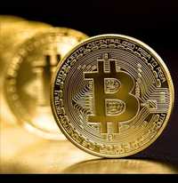 Moneda Bitcoin aurie