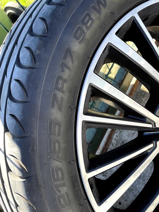 Оригинaлни джанти 17" 5х112 за Фолксваген и др. марки с гуми