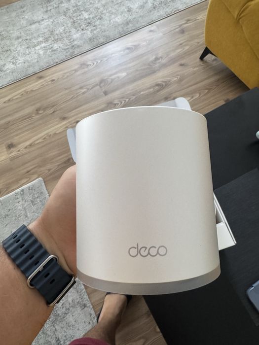 Mesh TP-LINK Deco X55 AX3000, Wi-Fi 6, Dual-Band 574+2402 Mbps, 2 buc