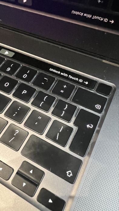 Macbook pro 16’ 2019 touch bar