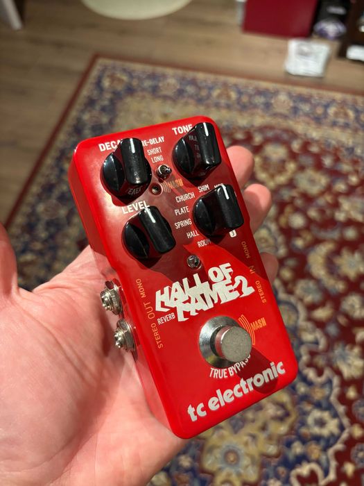 Tc Electronic Hall of Fame 2, pedala reverb, absolut ca noua