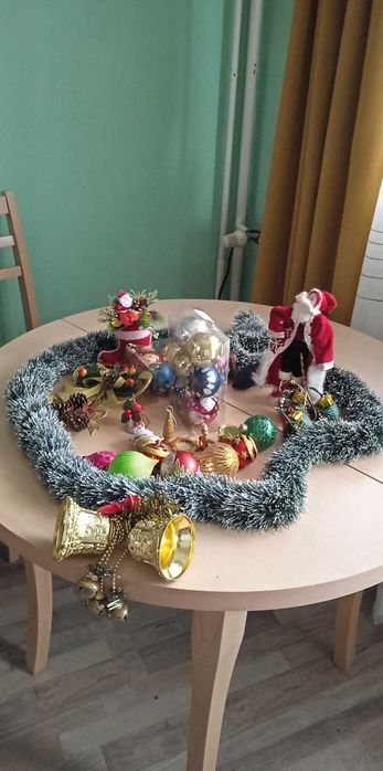 Коледна украса ретро стил