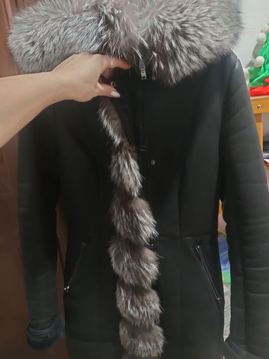 Дублёнка р.42-44 в отличном состоянии