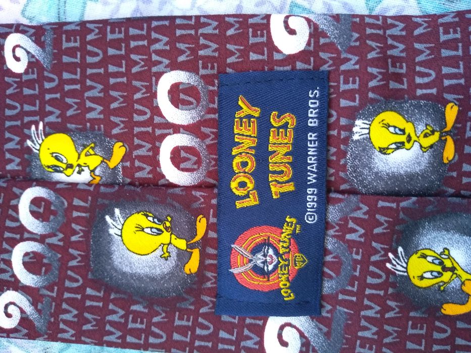 Cravată Looney Tunes Millenium 2000
