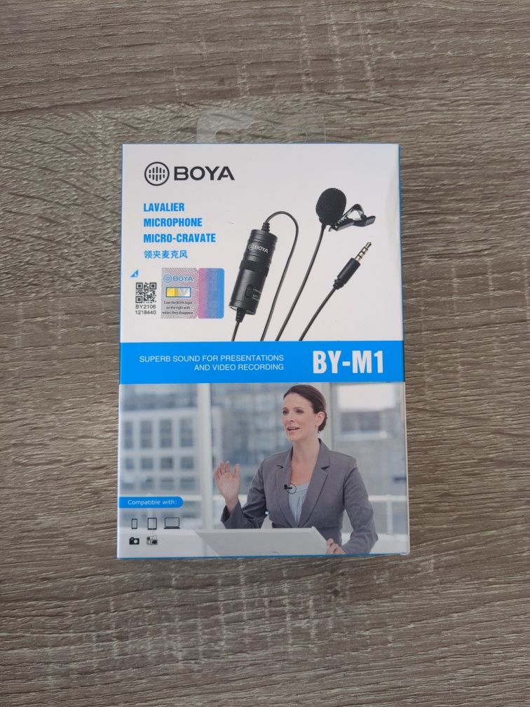 Microfon Lavaliera Boya BY - M1