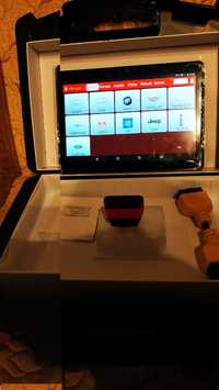 Kit Interfata Auto Launch Easydiag 2024 Dbscar Rosu + Tableta 10.1"
