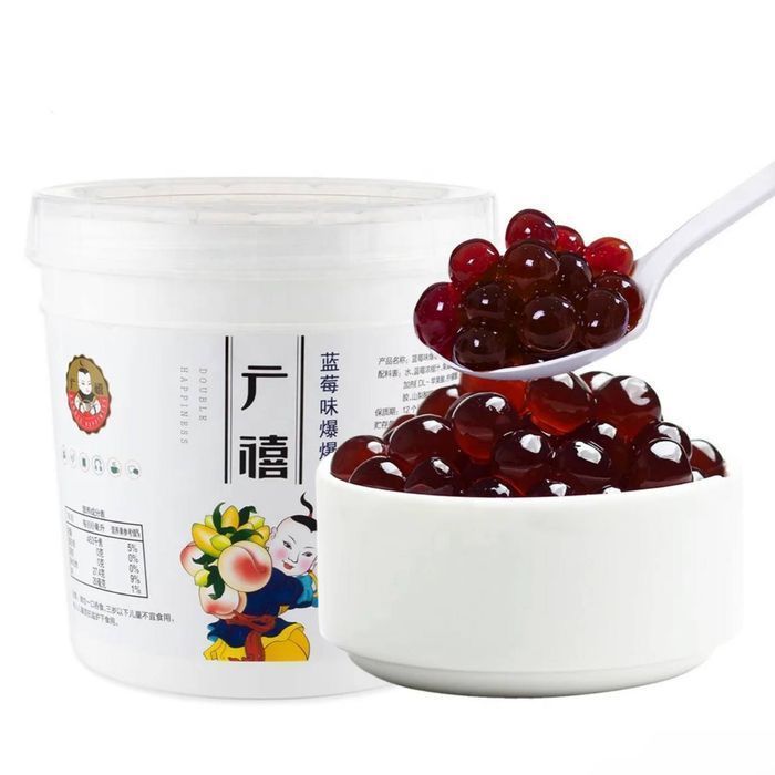 Джуз боллы Виноград LUX 1250 гр для Bubble Tea, Джемы, Сиропы, Тапиока