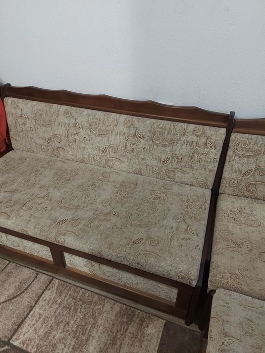 Кухненски ъгъл от масивно дърво