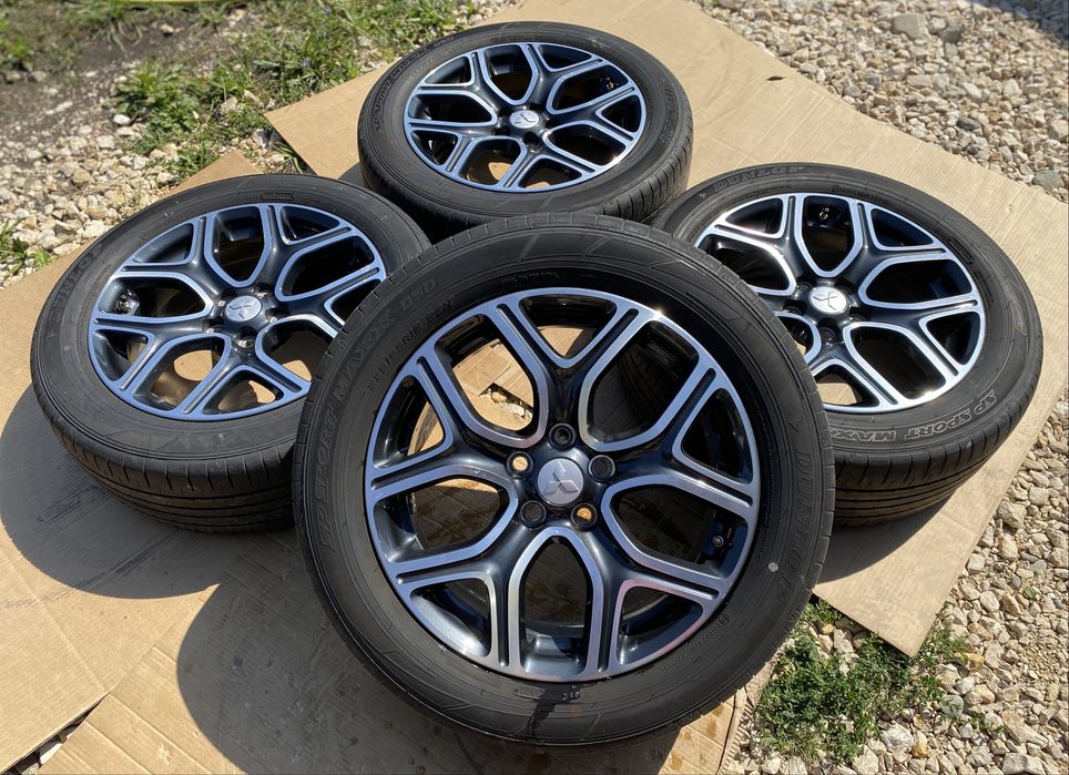 Jante Mitsubishi Outlander 18 anvelope DOT2022 vara senzori FACTURA