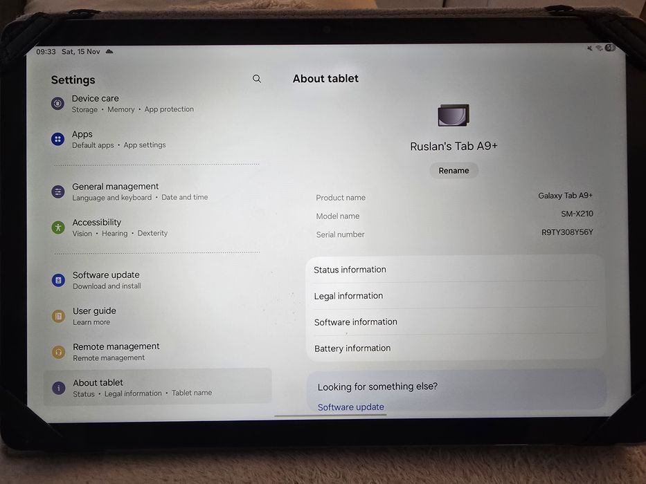 Продавам таблет Samsung A9+ 128/8