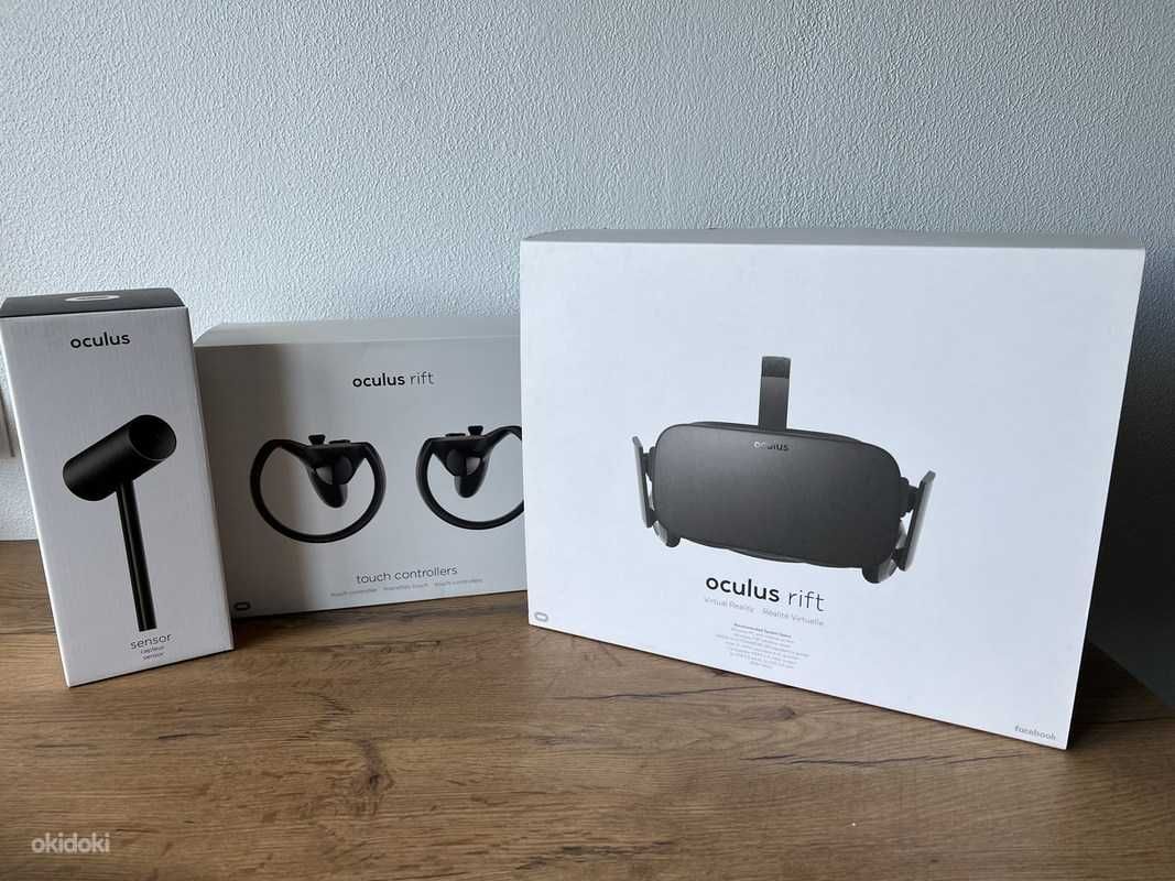 Oculus rift - 3 Sensors + Touch Controllers