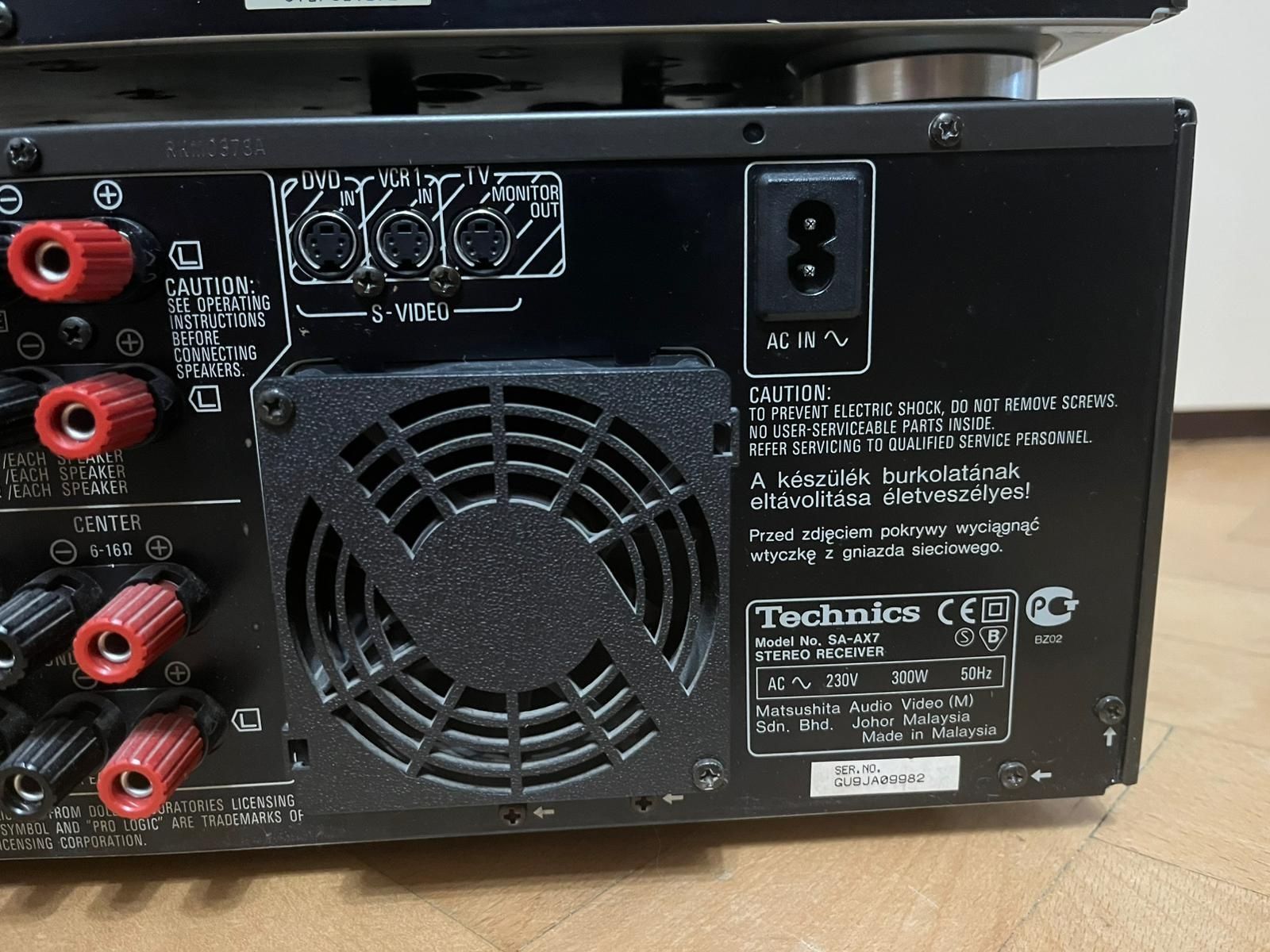 Linie Technics ( receiver, DSP,graphic equalizer)