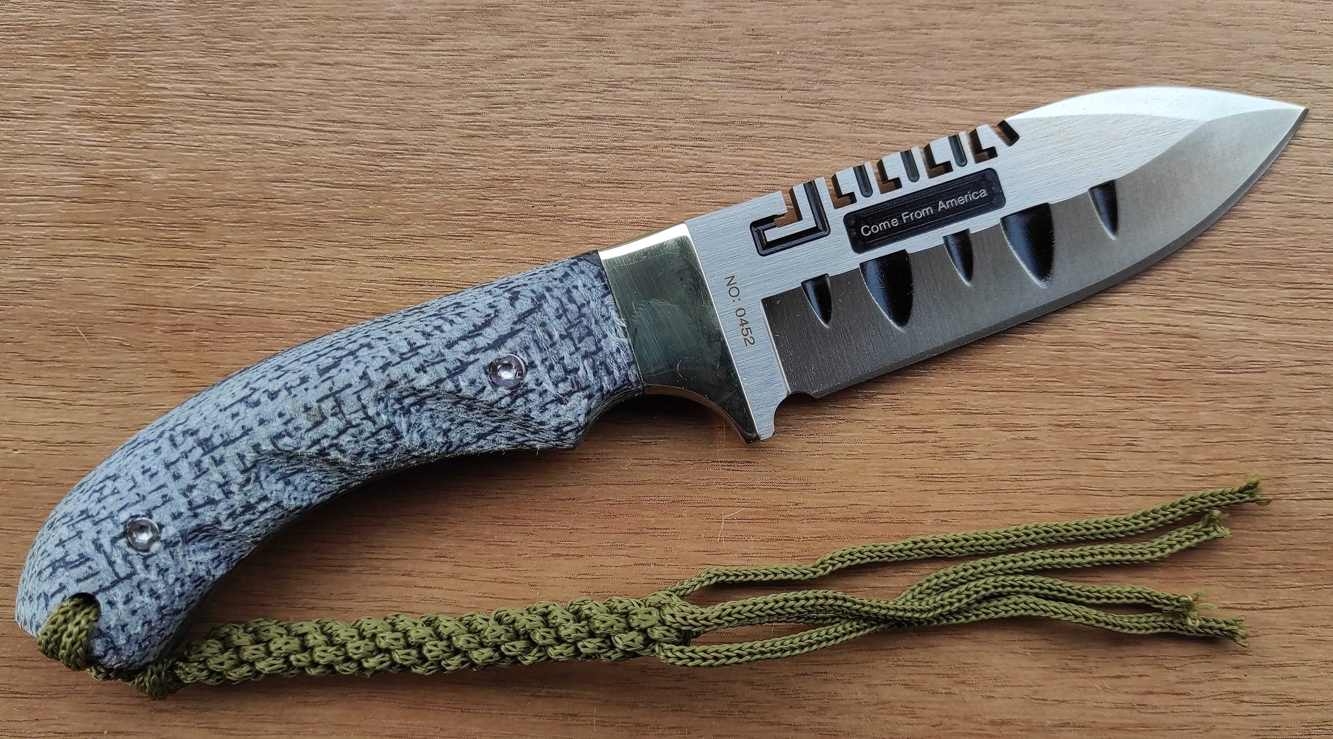 Тактически фиксиран нож CRKT / за колан или на бедро /