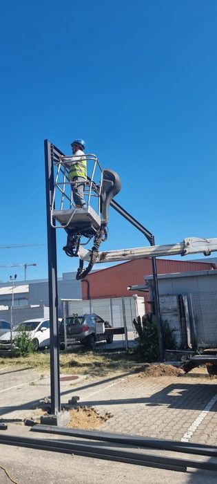 Vând structură metalică 10×20×4h