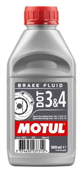 Спирачна течност MOTUL DOT 3&4 0,5L