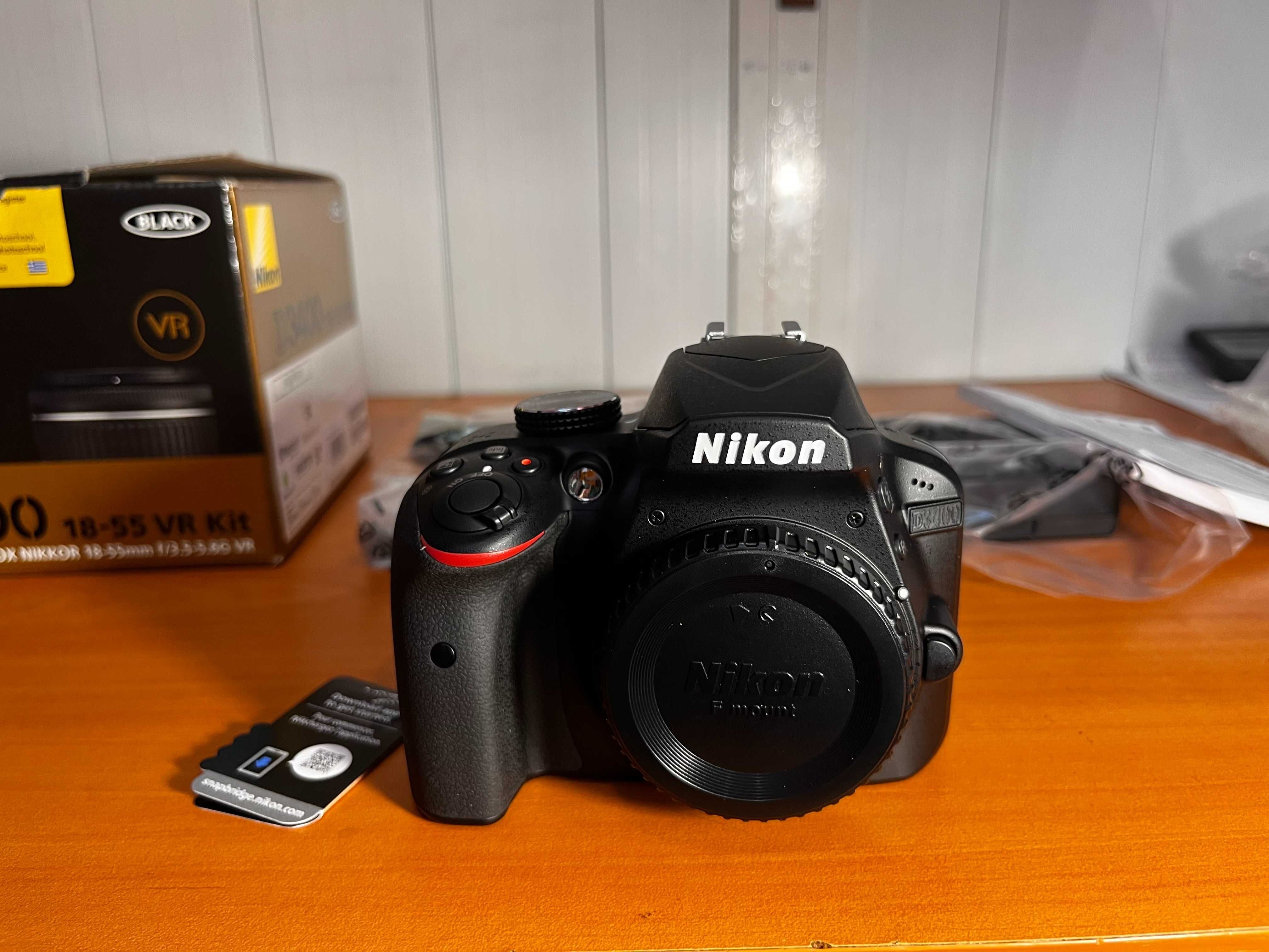 Nikon D3400 + 18-55mm VR Kit – Чисто нов!