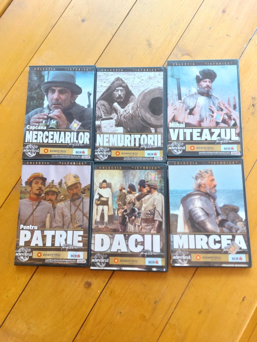 Vând BD Sergiu Nicolăescu  dvd filme