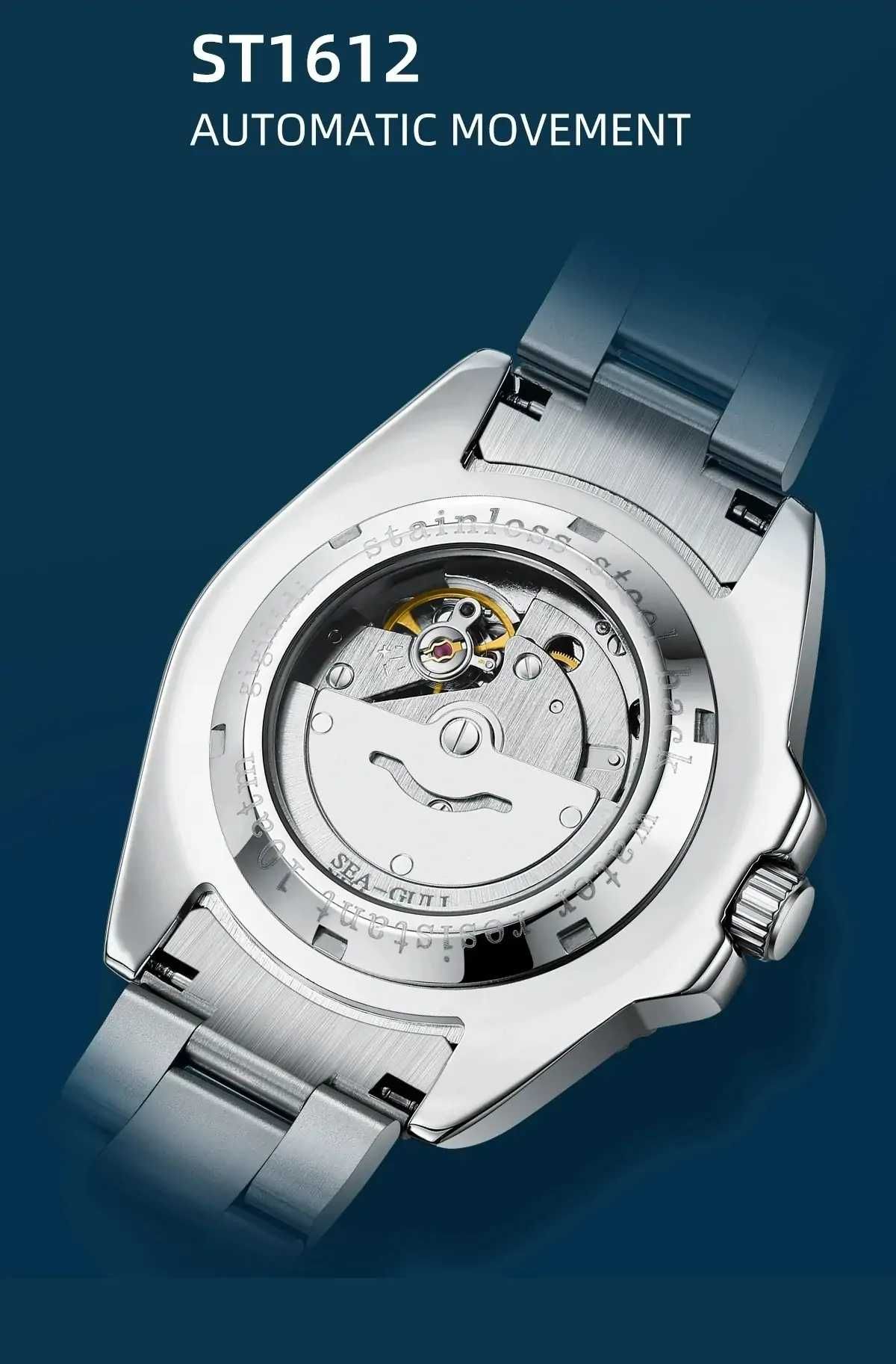 Gigididi Automatic 41 mm Diver Seagull Original ST16