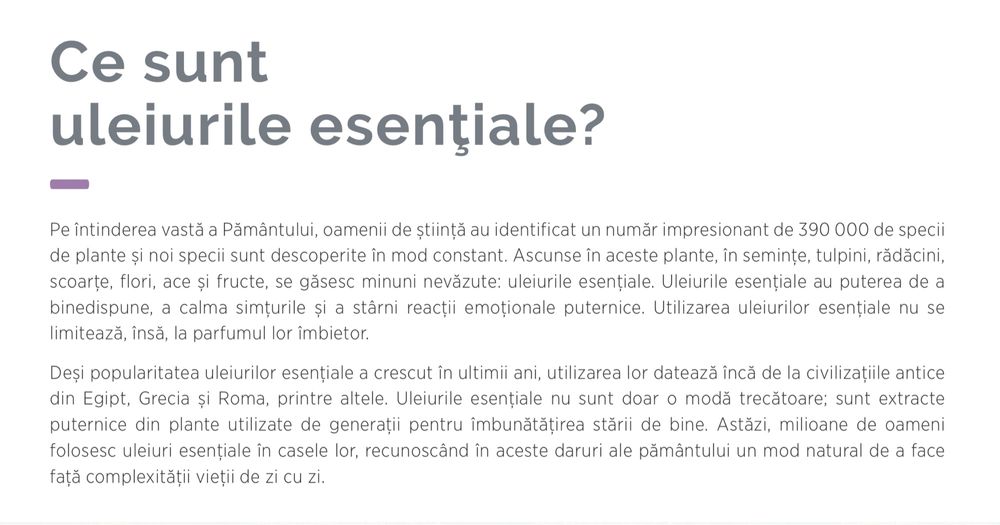 Kit doTERRA AromaTouch 8 uleiuri de 5ml + difuzor Petal
