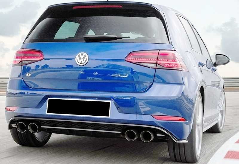 Дифузьор / Добавка за задната броня голф мк7.5 / vw golf mk7.5