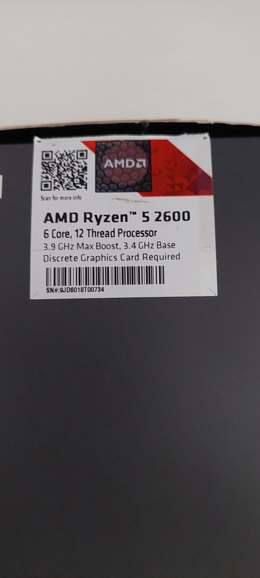 Procesor AMD Ryzen 5 2600