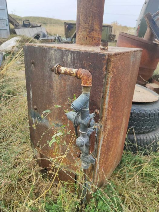 печь на 120кв с горелкой