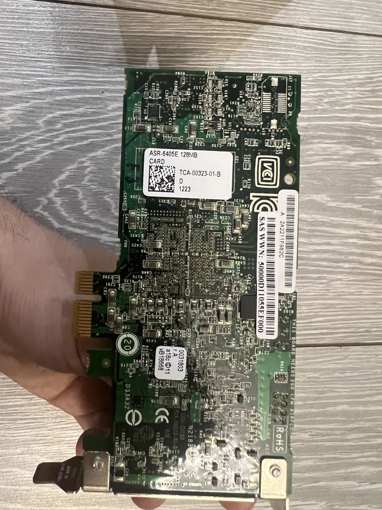 Плата PMC adapter Raid 6405E