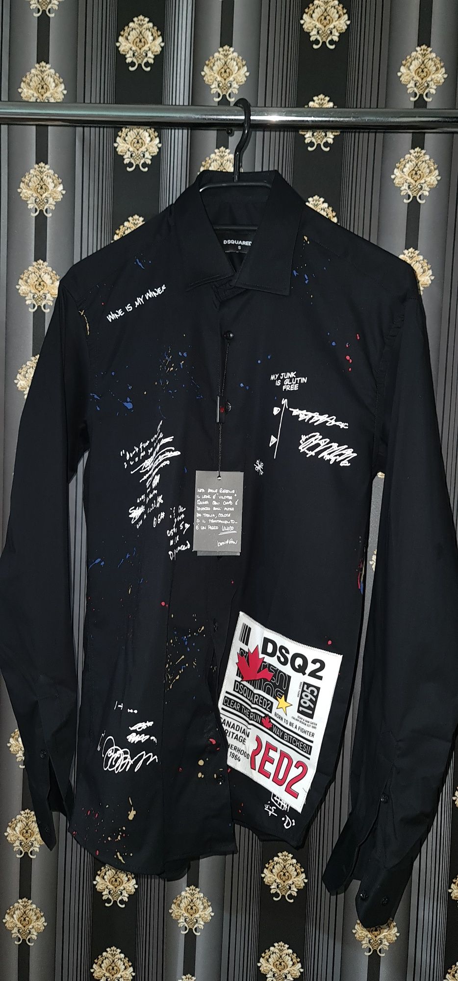 Cămașă alb x negru 2024 Dsquared2 icon