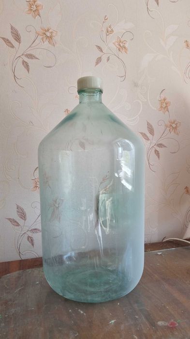 Бутыль стелкянный 20л, 10л, 5л