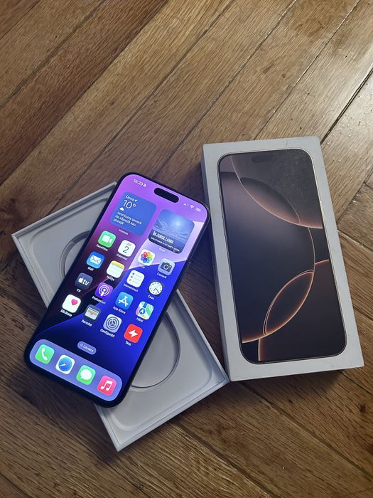 Iphone 16 Pro Max 256gb Desert Titanium ca Nou impecabil garantie vala