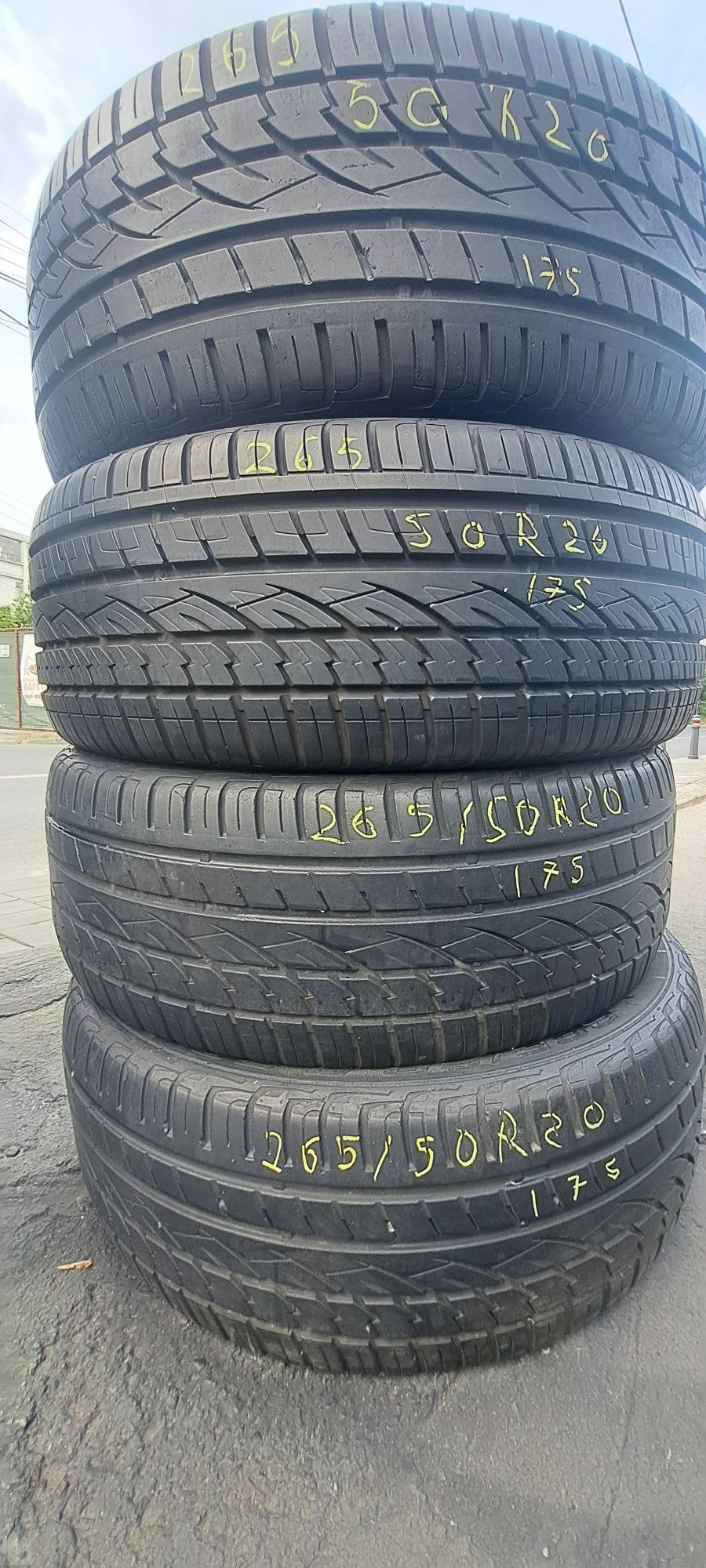 4 anvelope vara 265/50r20 Continental Montaj Gratuit