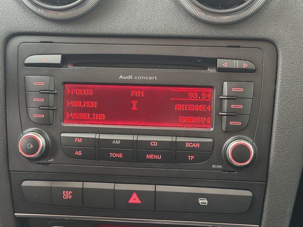 CD Audi A3 8P facelift